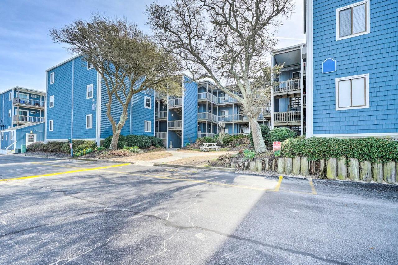 North Topsail Condo - Steps To Beach! ノース・トップセール・ビーチ エクステリア 写真